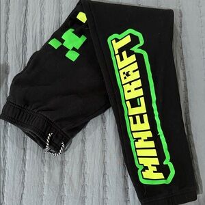 Kids XL Minecraft jogger sweatpants